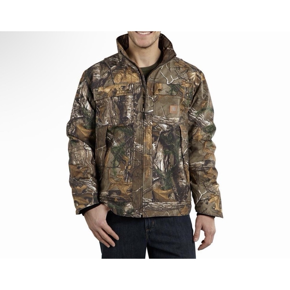 Carhartt Quick Duck Realtree Xtra Camo Jacket Mens Small Thinsulate Hunting